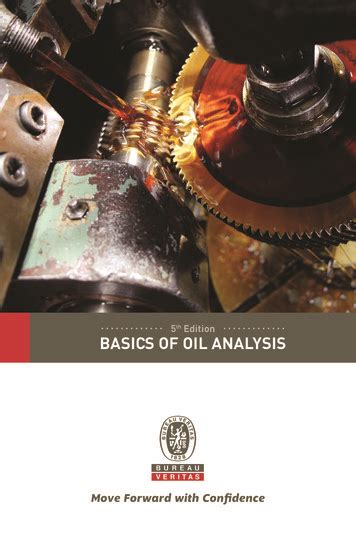 laboratory lubrication analysis|5th Edition BASICS OF OIL ANALYSIS .